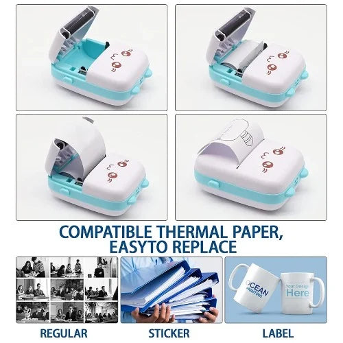 Pocket Print Pal: Mini Thermal Printer