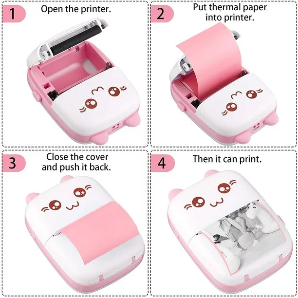 Pocket Print Pal: Mini Thermal Printer