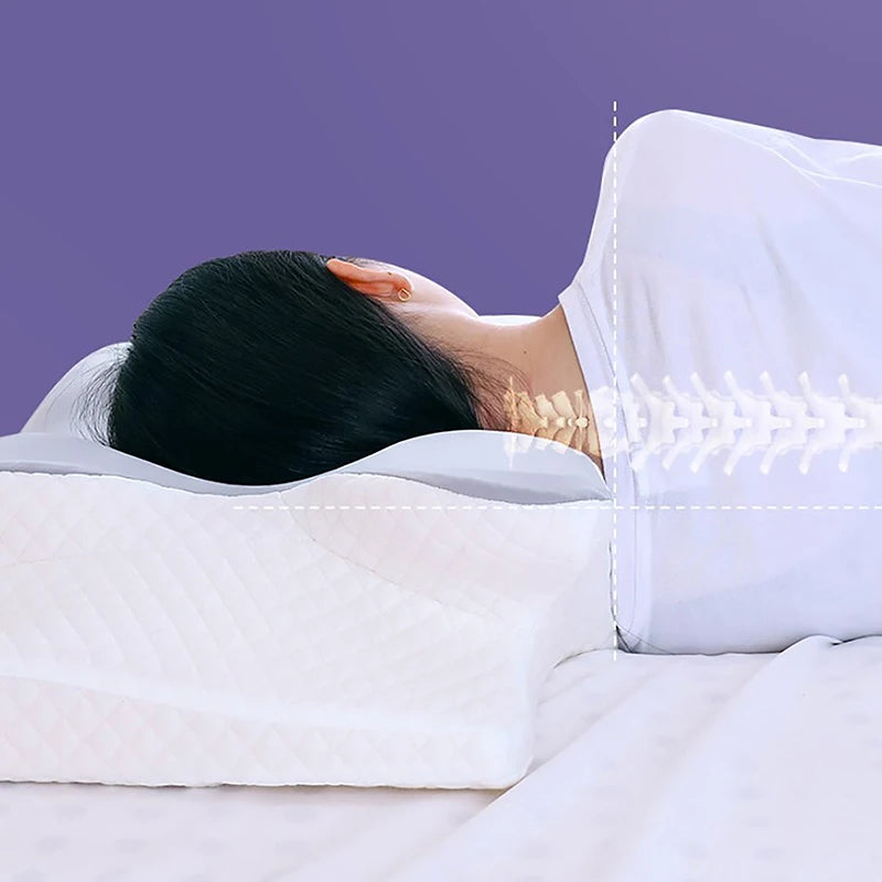 Dream Cradle Neck Support Pillow : Orthopedic Support for Relaxation, Pain Relief, and Restful Sleep