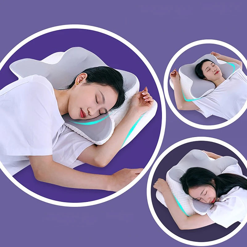 Dream Cradle Neck Support Pillow : Orthopedic Support for Relaxation, Pain Relief, and Restful Sleep